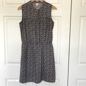 Merona shirt dress with elastic waist